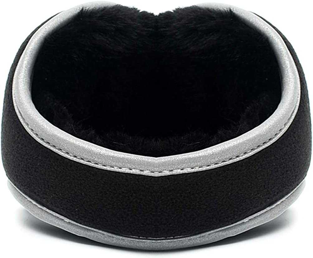 Teensery Unisex Winter Ear Muffs Foldable Fleece Lined Warm Ear Warmers for Women and Men