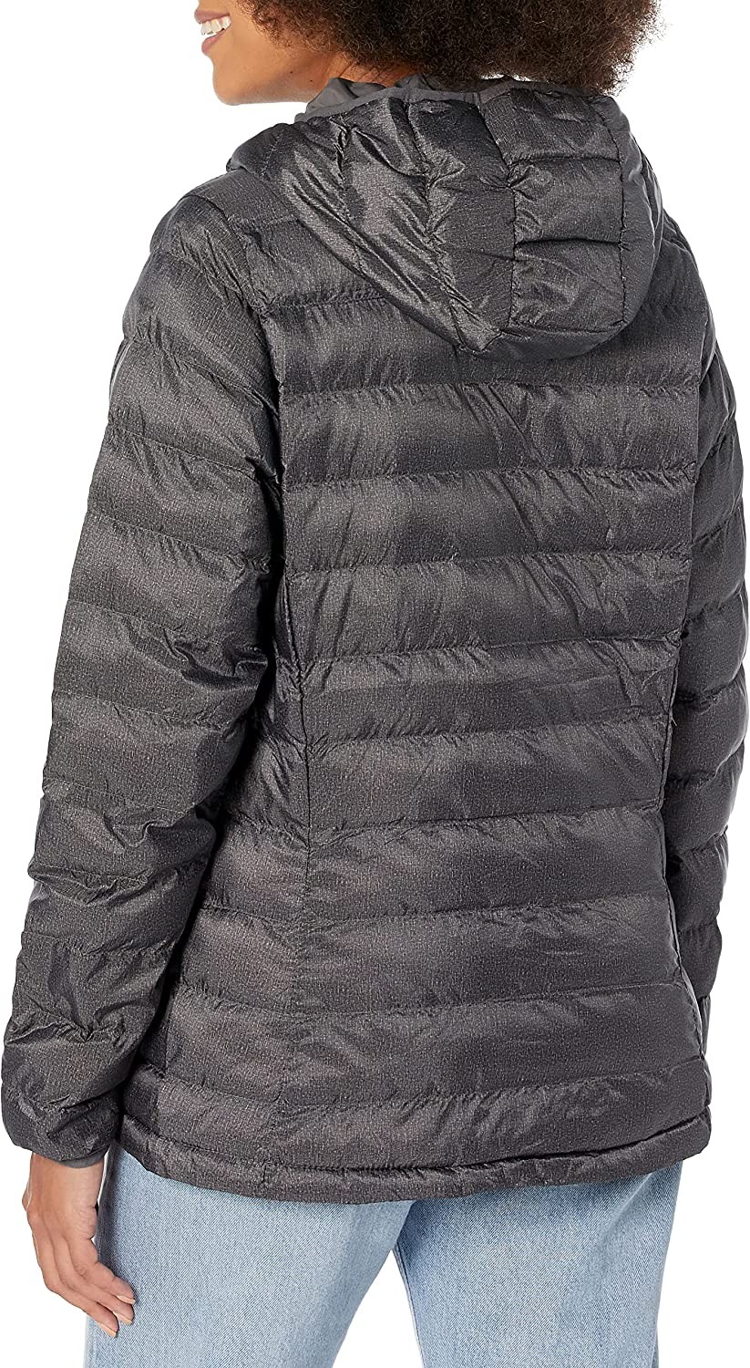 Amazon Essentials Women s Lightweight Long-Sleeve Full-Zip Water-Resistant Packable Hooded Puffer Jacket