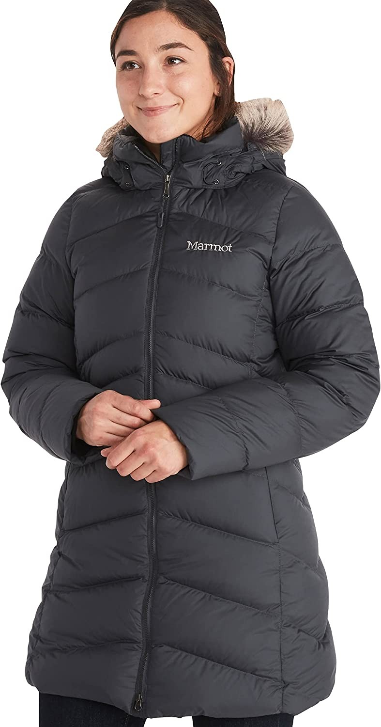 Marmot Montreal Women s Knee-Length Down Puffer Coat, Fill Power 700