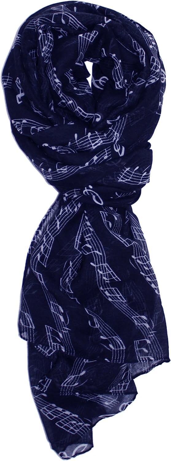 Ted & Jack - Sweet Symphony Allover Music Notes Scarf