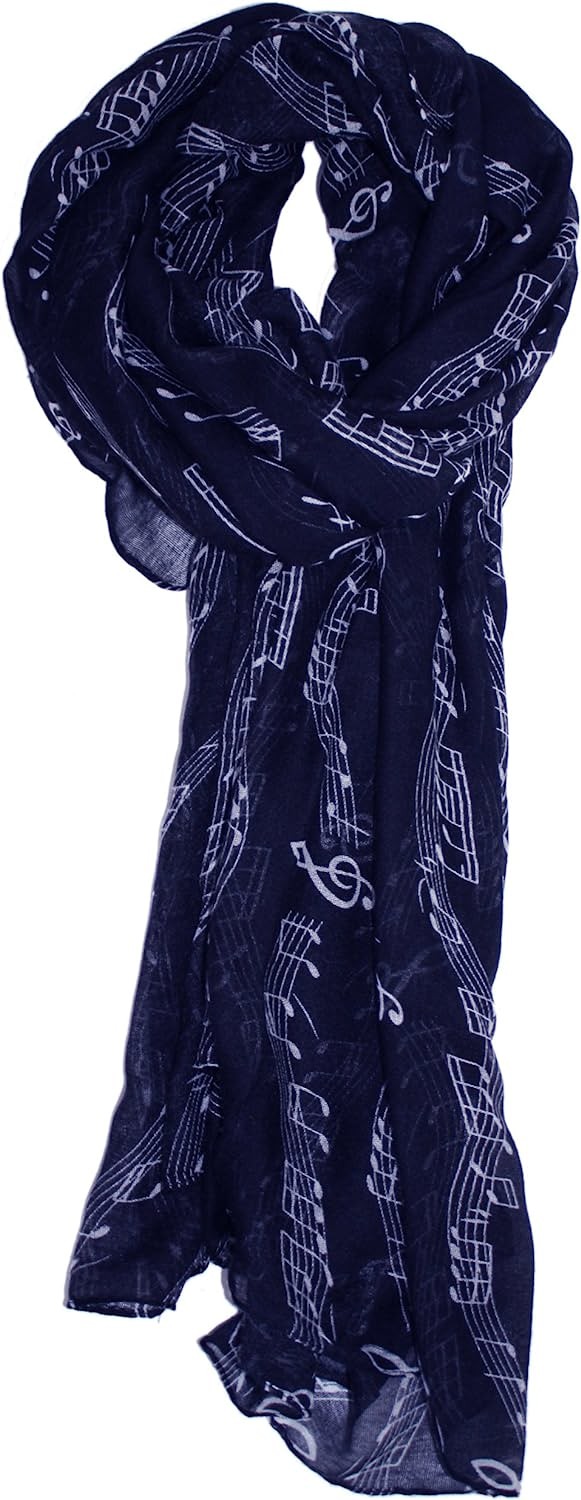 Ted & Jack - Sweet Symphony Allover Music Notes Scarf