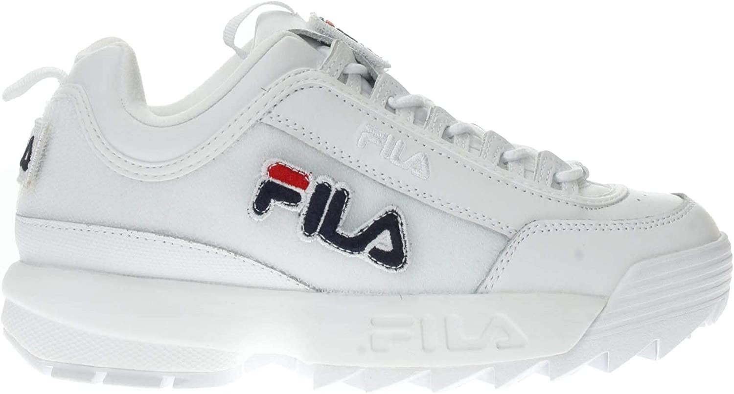 Fila Woman Sneakers Disruptor ii Patches 5fm00538 41 White
