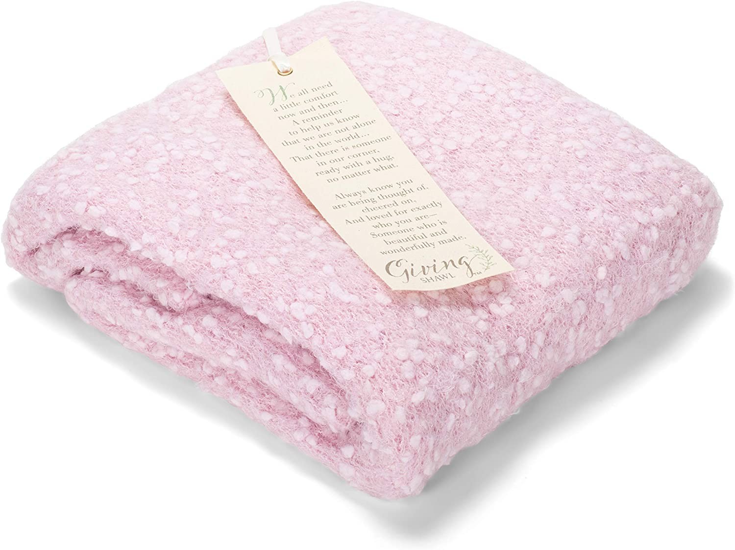 DEMDACO Giving Shawl Women s One Size Soft Knit Nylon Wrap in Gift Box