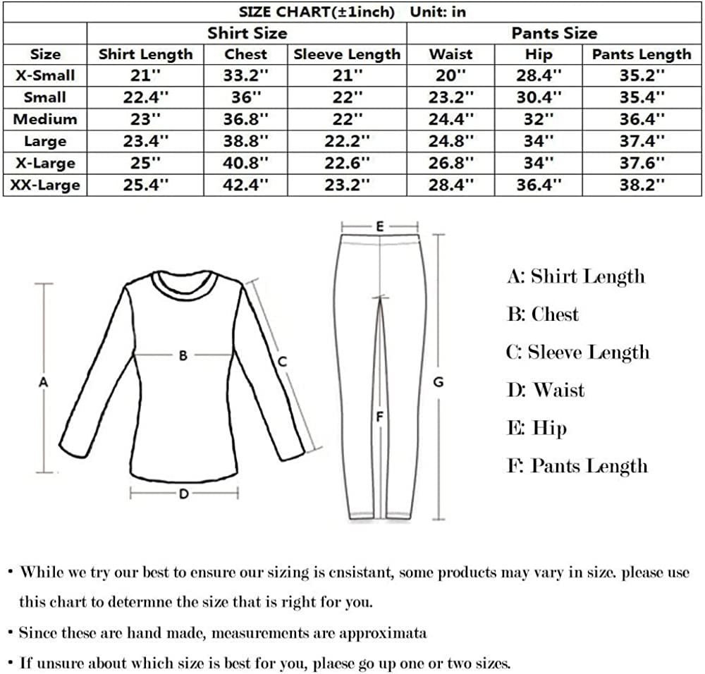 Thermal Underwear Women Ultra-Soft Long Johns Set Base Layer Skiing Winter Warm Top & Bottom