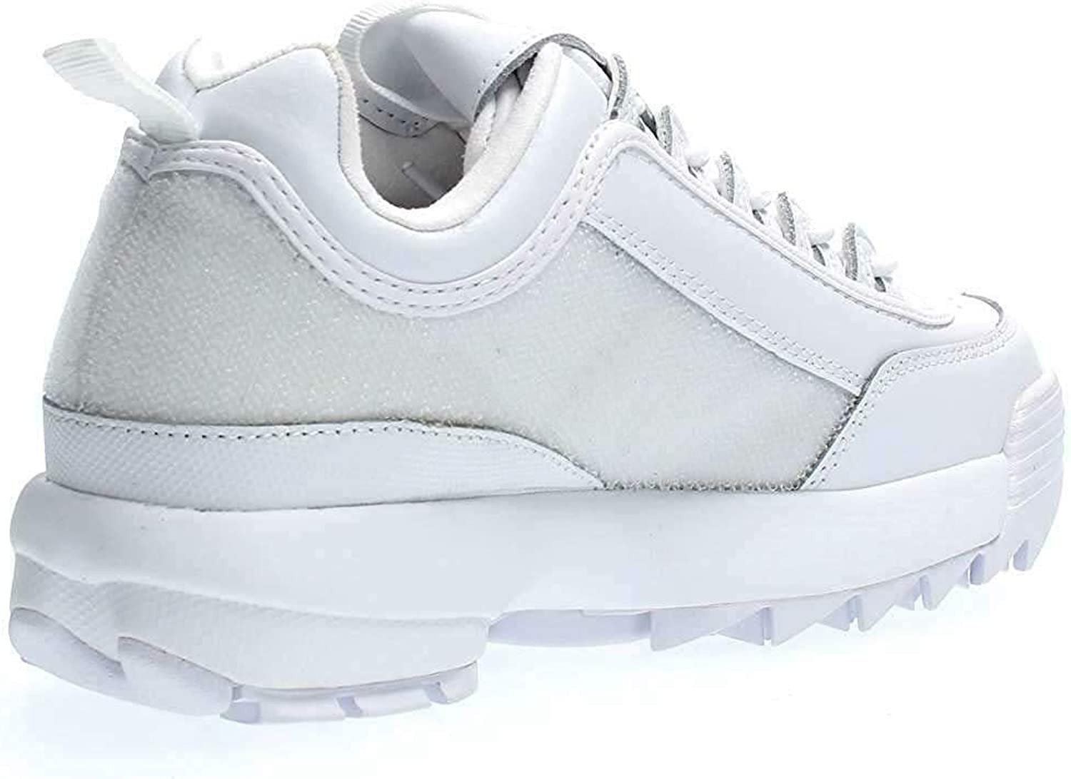 Fila Women s Disruptor II Patches White/White (5FM00538 100) - 10