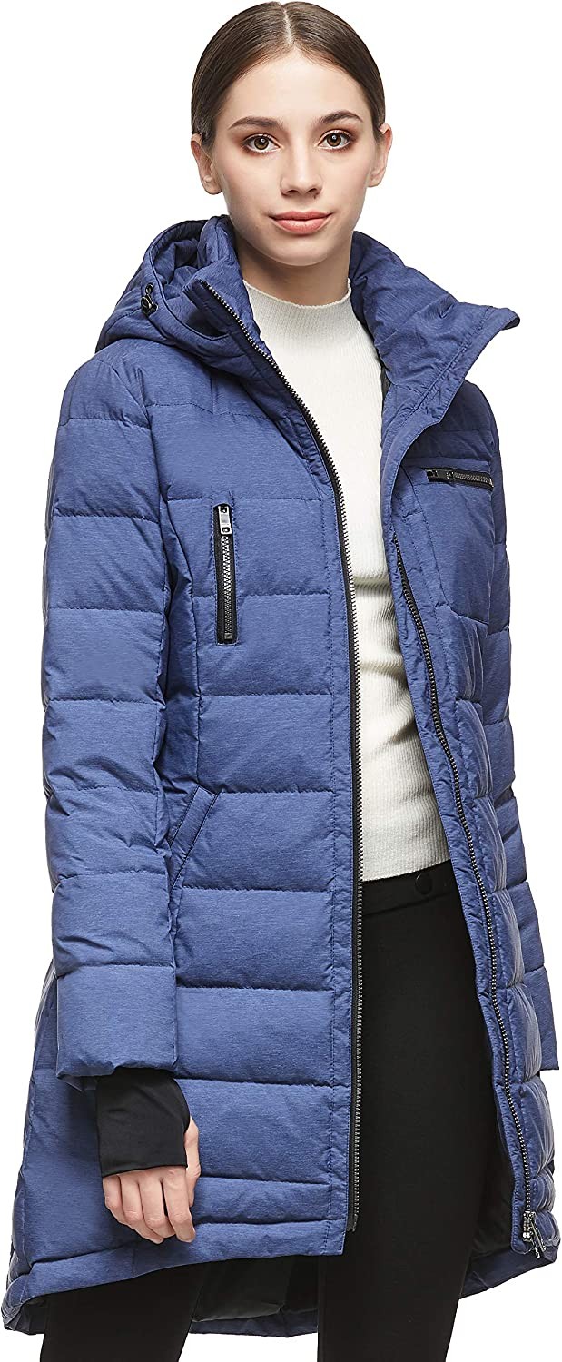 Orolay Women s Down Jacket Coat Mid-Length