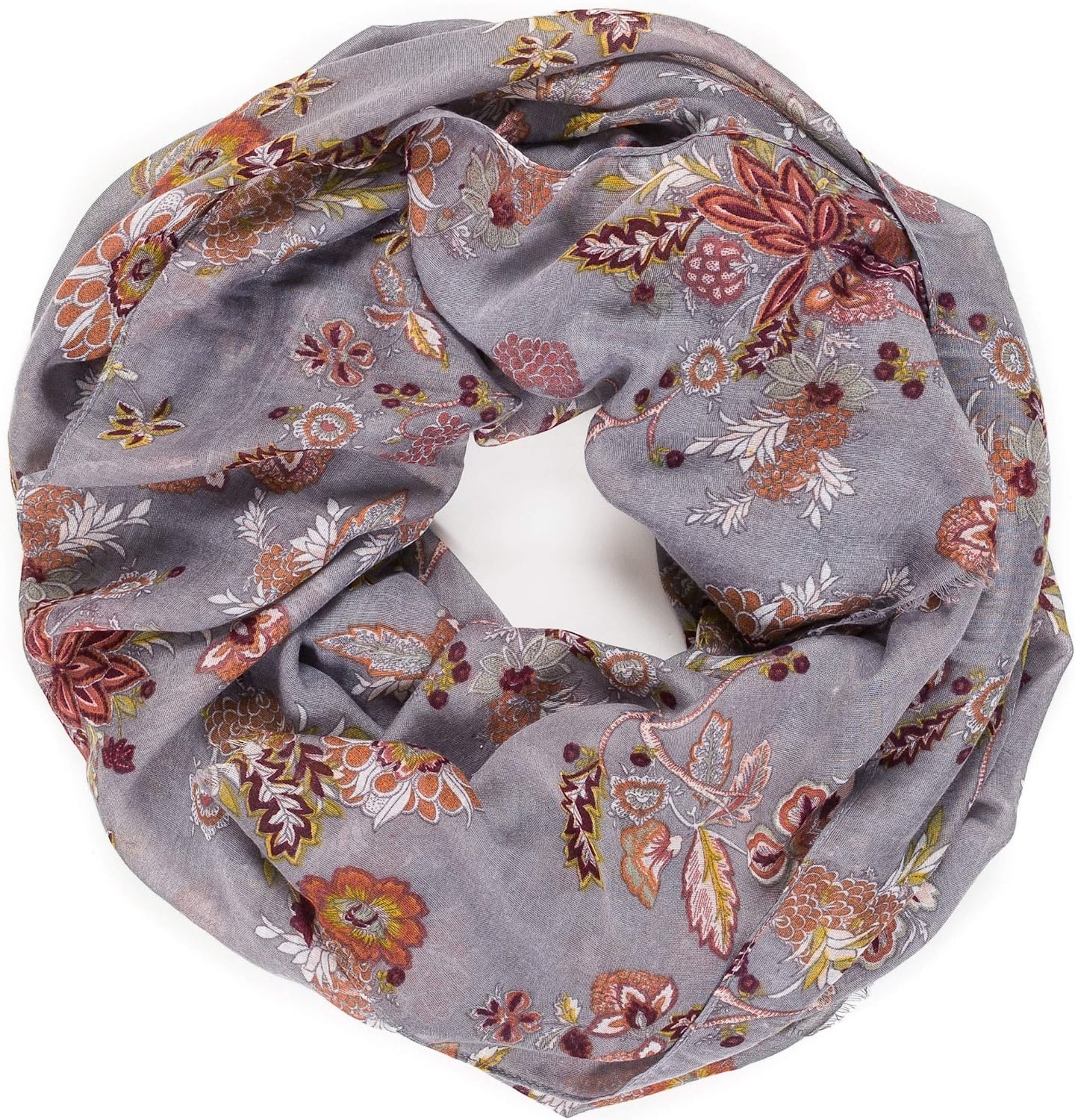 Scarfs for Women Lightweight Floral Flower Fashion Wrap Shawl Fall Winter