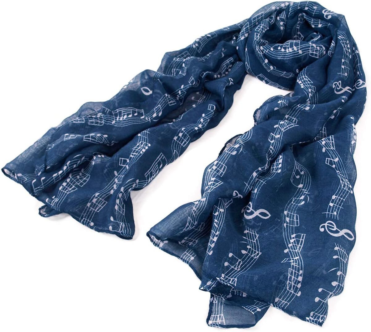 Premium Music Notes & Chords Fashion Scarf Wrap