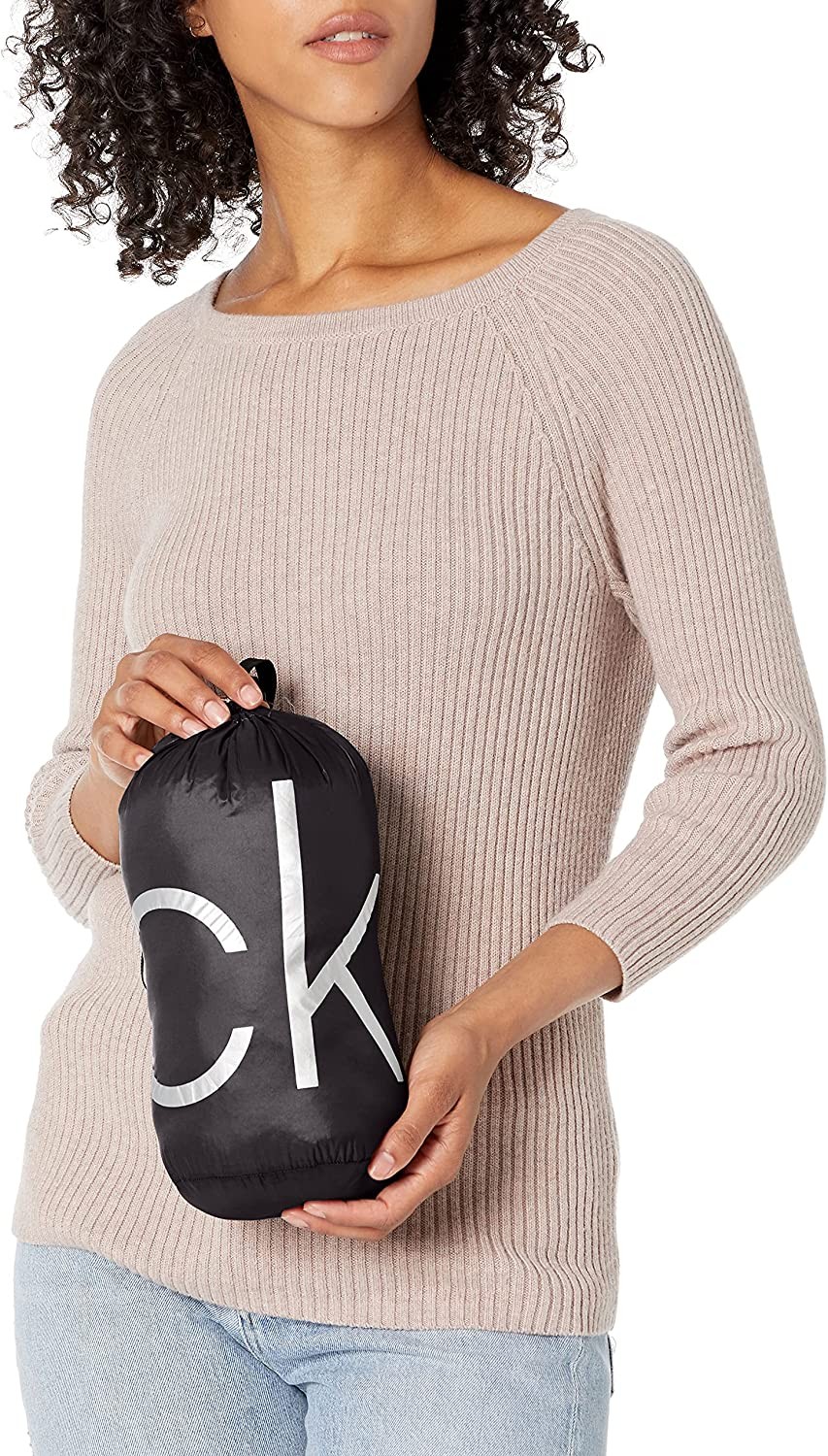 Calvin Klein Women s Chevron Quilted Packable Down Jacket (Standard and Plus)