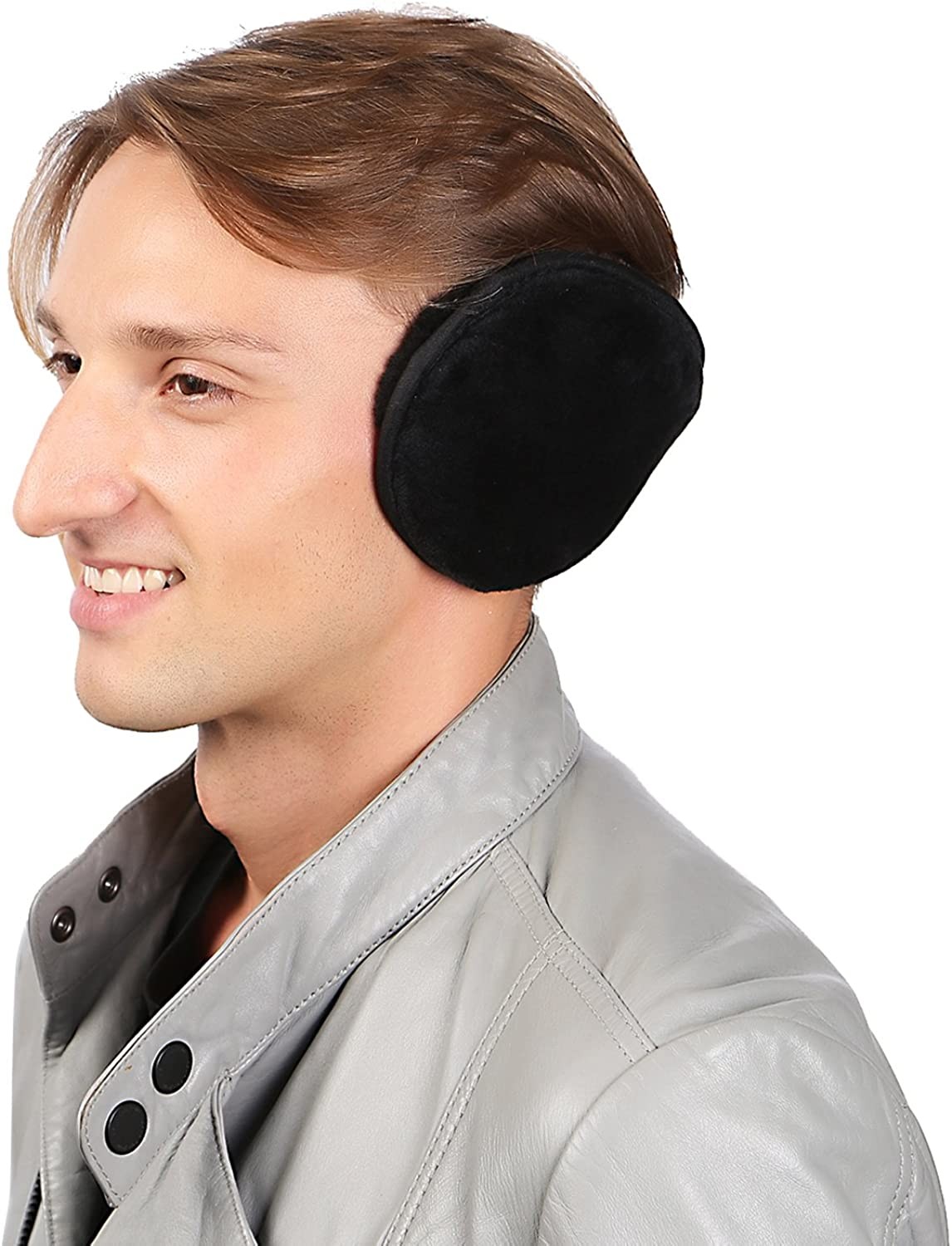 HIG Ear Warmer Unisex Classic Fleece Earmuffs Winter Accessory Outdoor Earmuffs