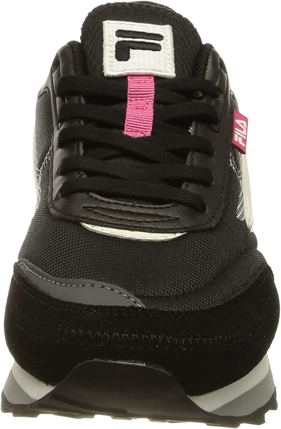 Fila Retronique 22 Wmn FFW0037-83054, Womens, Buty Sneakers, Black/Pink Peacock, 9 US