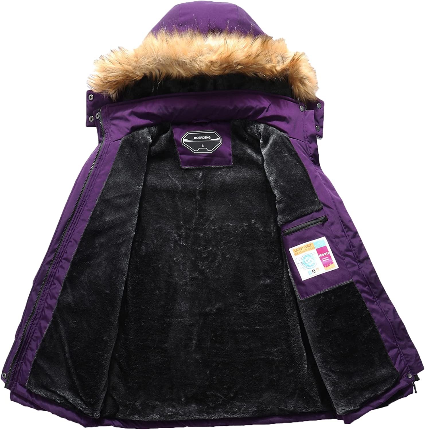 Women s Waterproof Ski Snow Jacket Winter Warm Hooded Snow Coat Mountain Windproof Ski Jacket For Women
