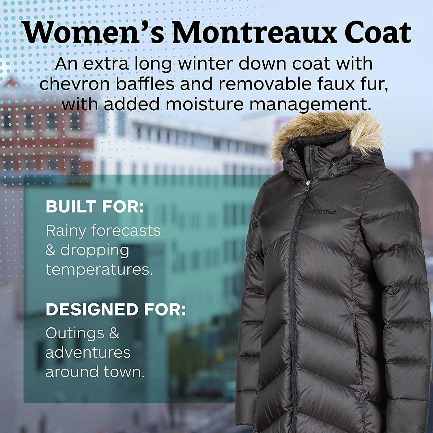Marmot Women s Montreaux Full-Length Down Puffer Coat