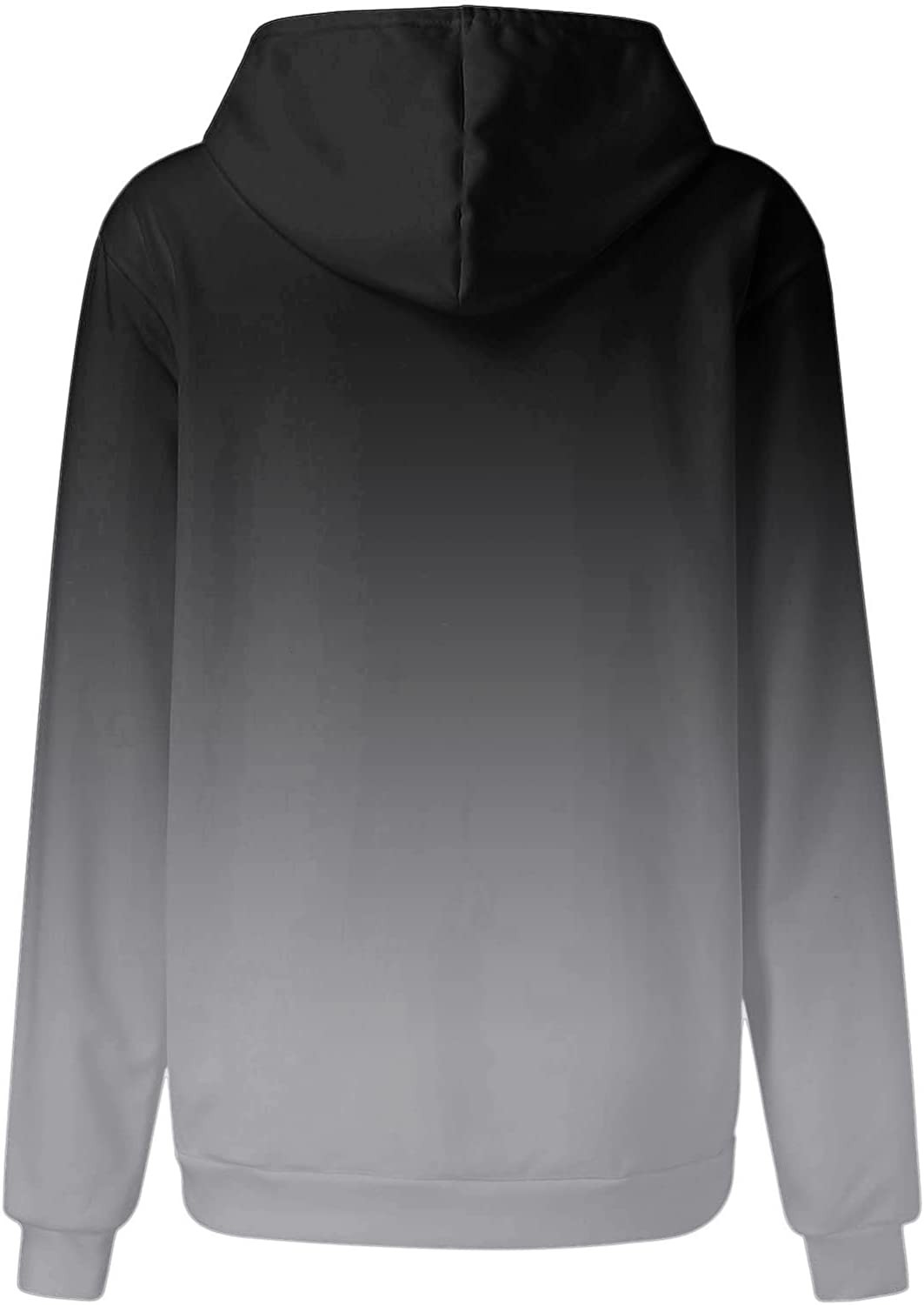 Womens Sweatshirt Oversized Crewneck Long Sleeve Casual Solid Print Pullover Gradient Patchwork Top