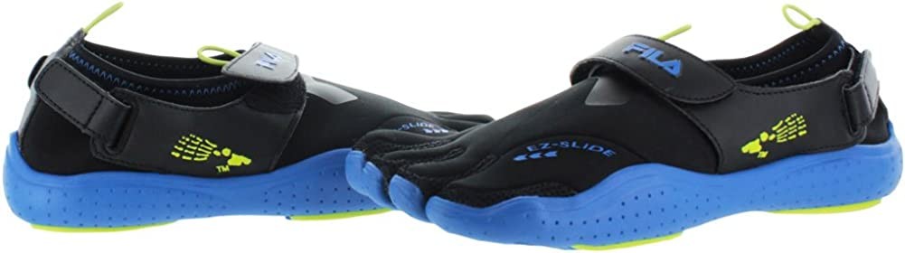 Fila Men s Kele-Toes EZ Slide Drainage Casual Sneakers, Blue Synthetic, 14 M