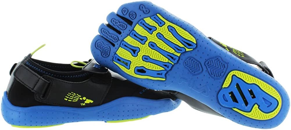 Fila Men s Kele-Toes EZ Slide Drainage Casual Sneakers, Blue Synthetic, 14 M