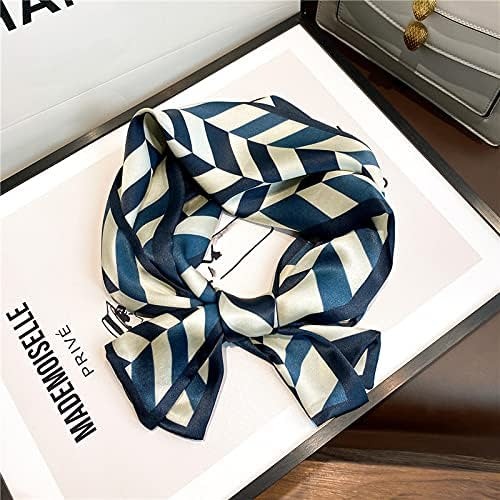 Women s gift Fashion double layered double faced mulberry silk thin narrow scarf silk scarf small strip