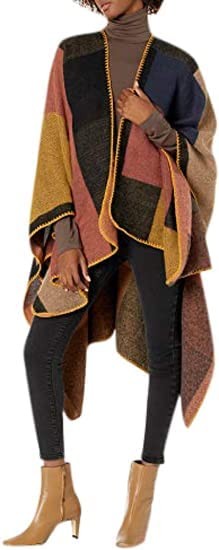 Goodthreads Women s Wrap Shawl Poncho Cape
