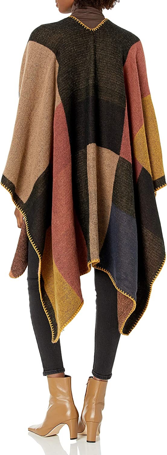 Goodthreads Women s Wrap Shawl Poncho Cape