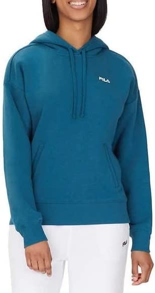 Fila Women s Sweater Size XL Long Sleeve Hoodie w/Pocket Blue