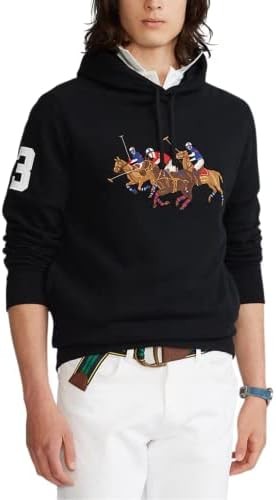 POLO RALPH LAUREN Men s Triple Pony Fleece Hoodie