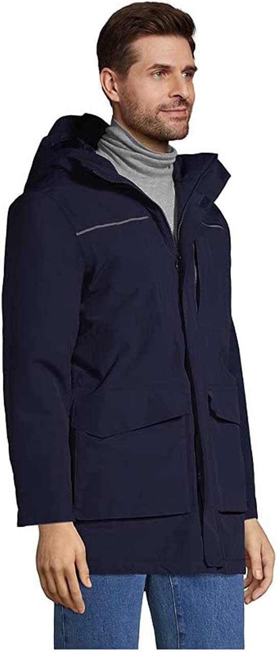 Lands  End Men s Waterproof Squall Parka