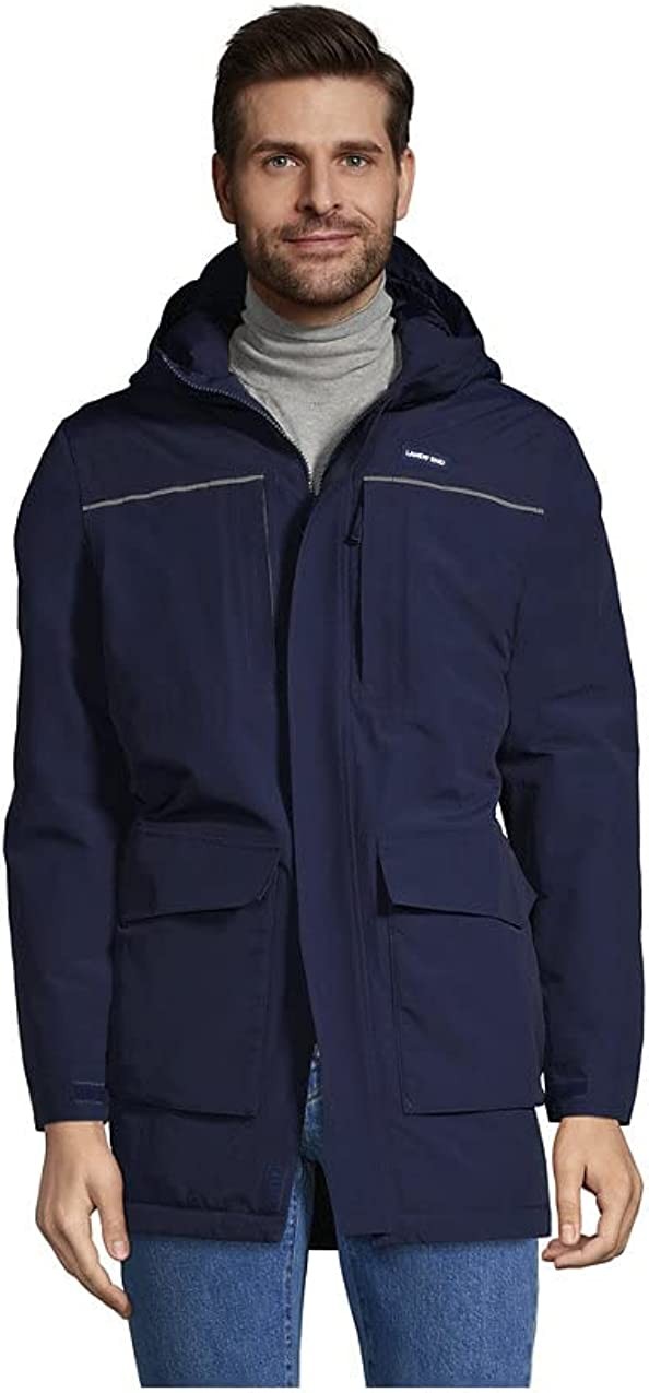 Lands  End Men s Waterproof Squall Parka
