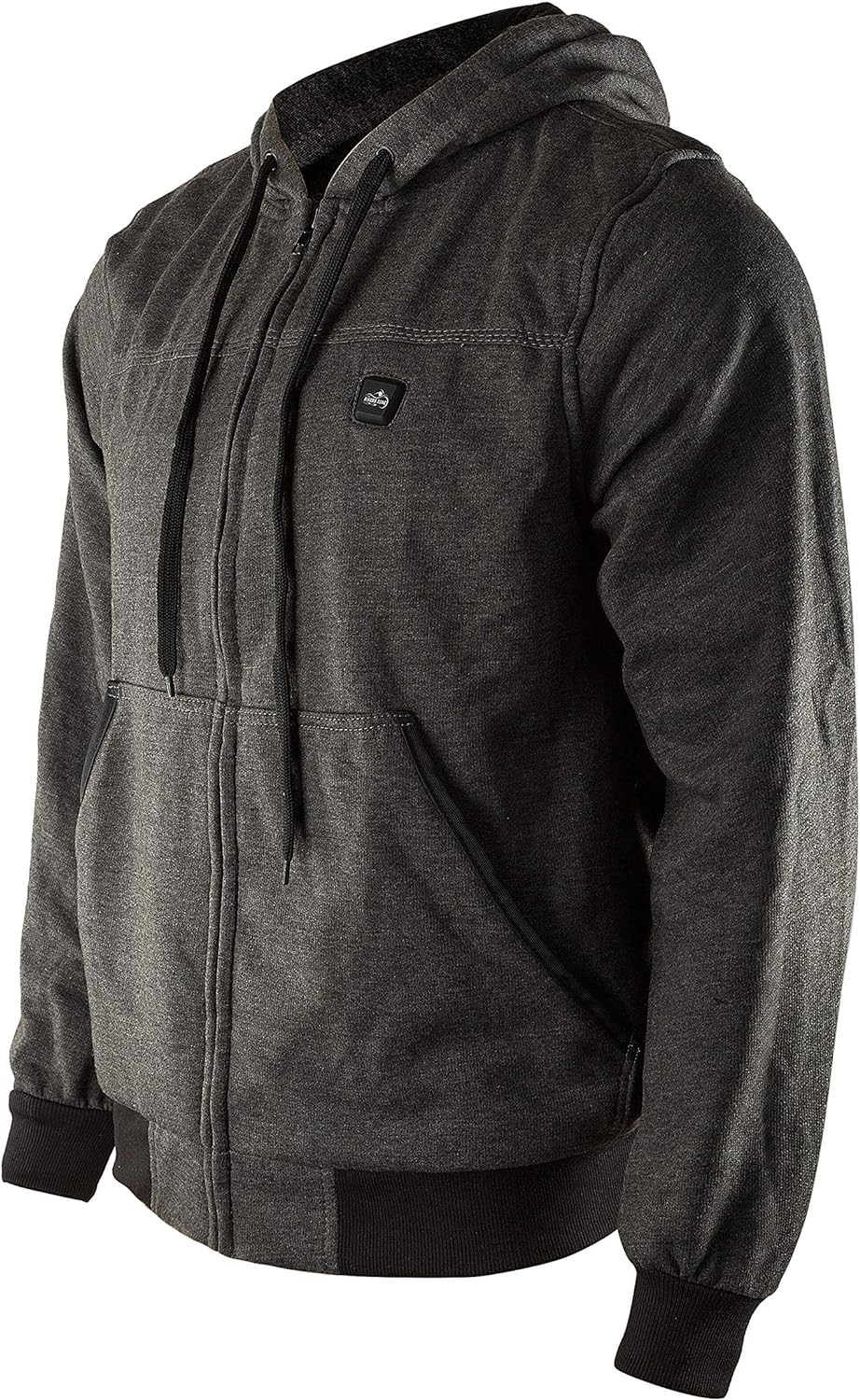 Heated Hoodie | Heated Fleece Jacket with 12V Battery | 4 x Heating Elements