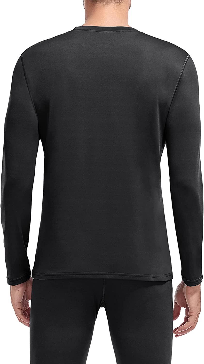 Thermal Underwear for Men - Long Johns with Fleece Lined Cold Weather Base Layer Pajama Set