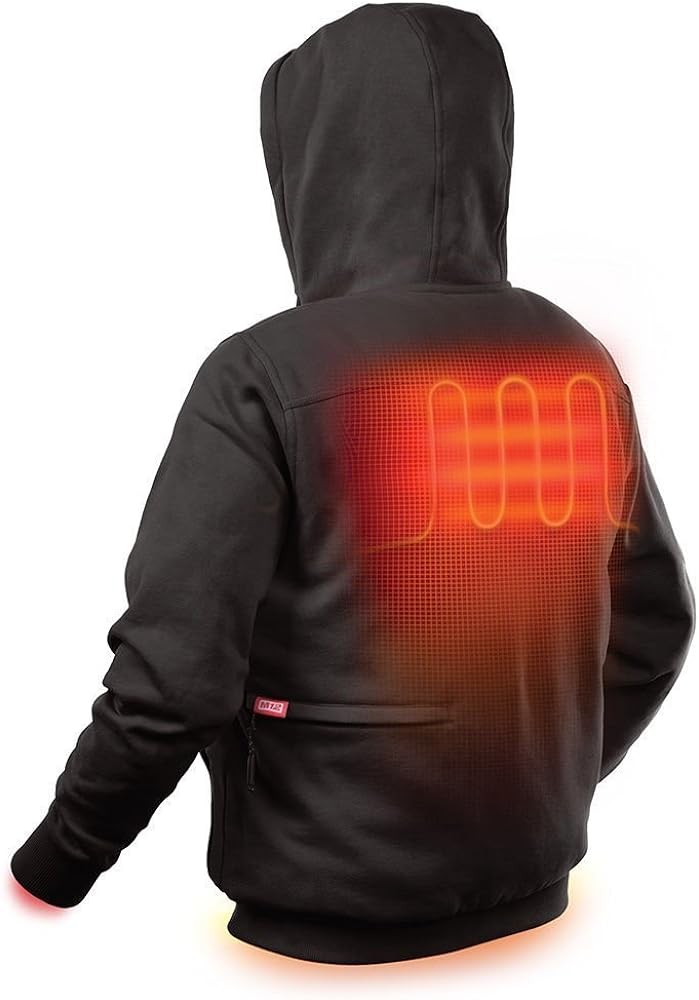 Milwaukee s Heated Hoodie Only M12 - Battery Not Included - Black, 3X-Large