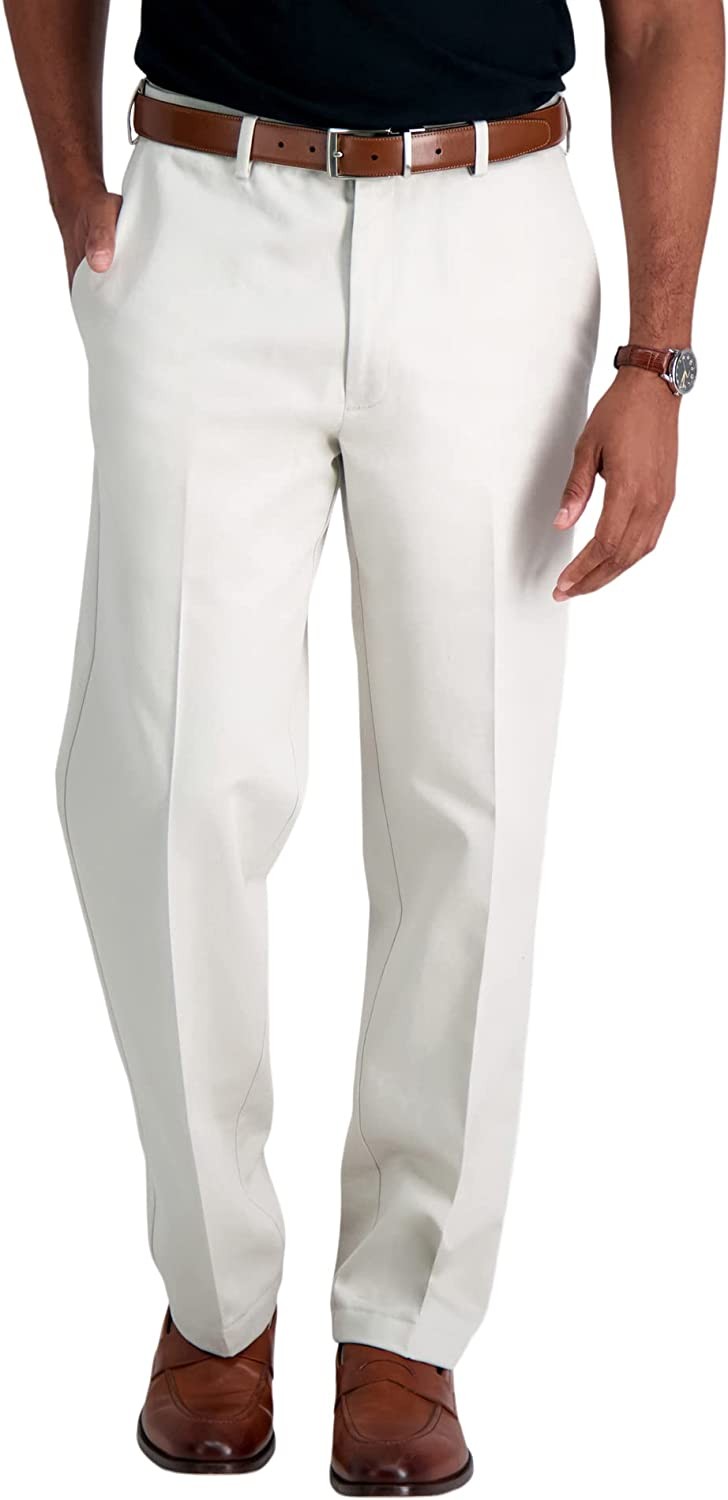 Haggar Men s Work To Weekend No Iron Flat Front Pant Reg. And Big & Tall Sizes