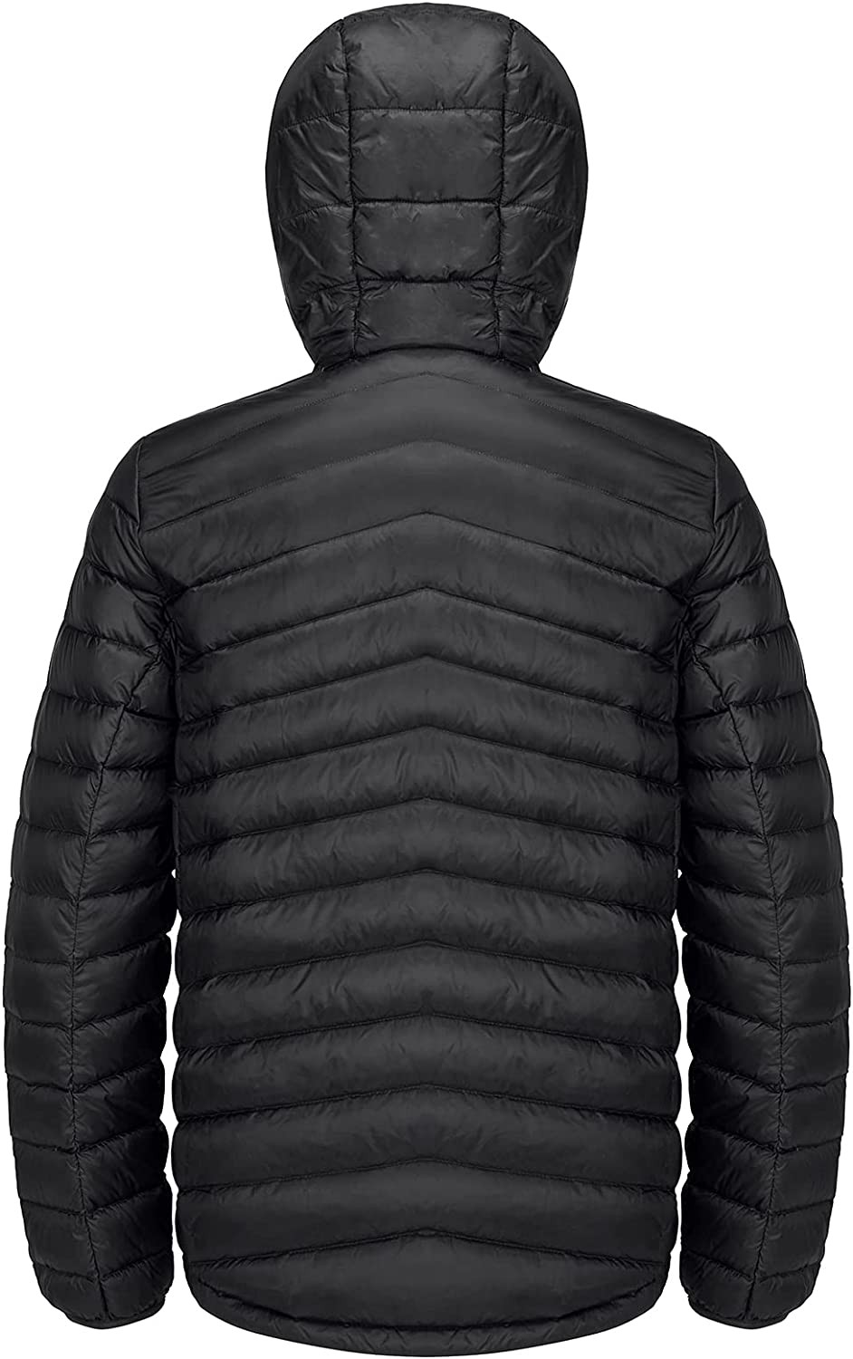 CAMEL CROWN Men s Packable Down Jacket Hooded Lightweight Puffer Insulated Coat for Travel Outdoor Hiking