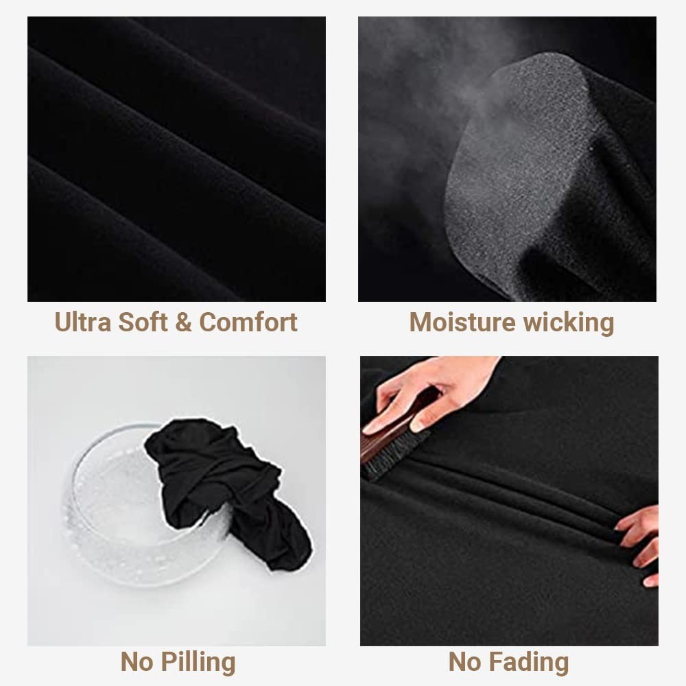 HEROBIKER Long Johns Thermal Underwear for Men Skiing Winter Warm Hunting Gear Fleece Lined Base Layer Set Top Bottom