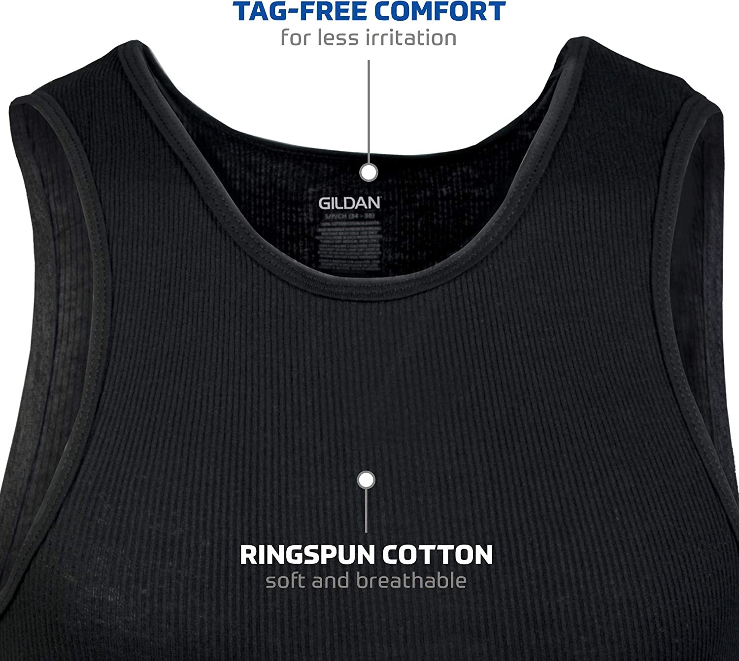 Gildan Men s A-Shirts Tanks Multipack