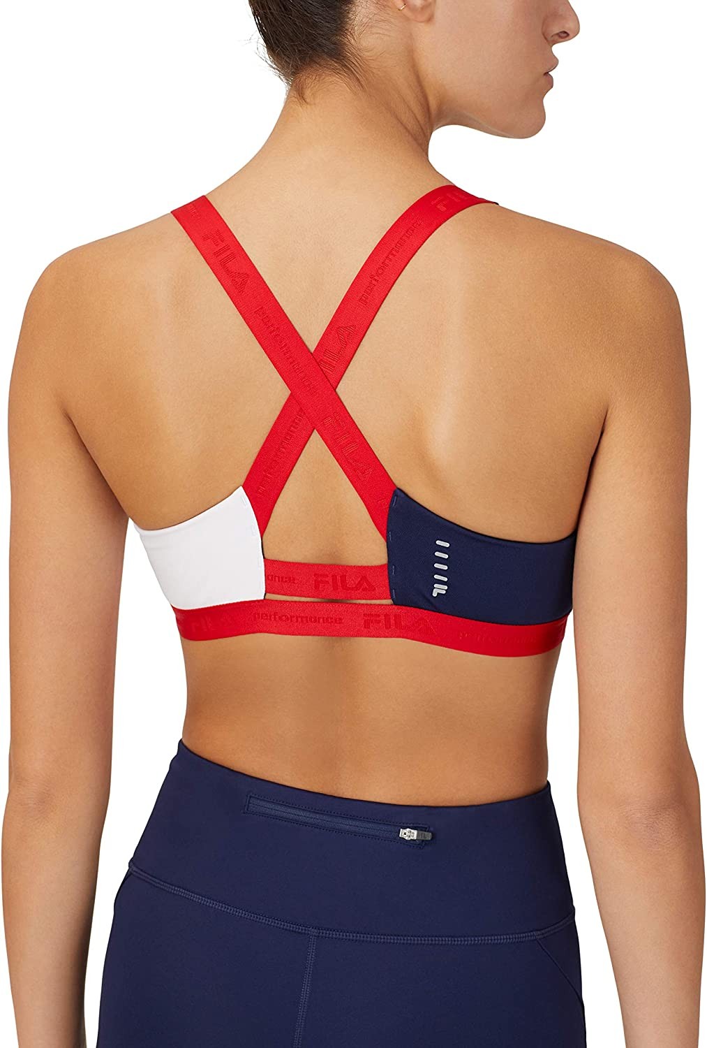 Fila Women s Color Blocked Sports Bra