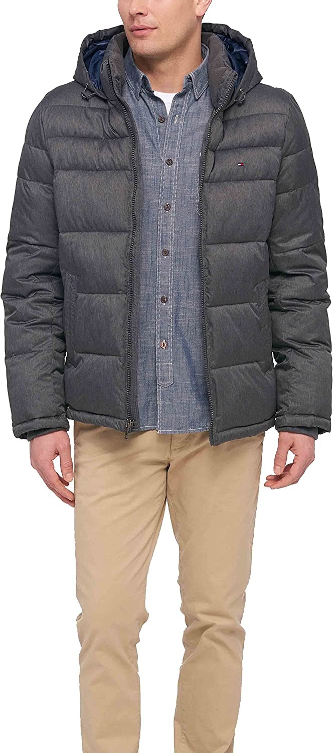 Tommy Hilfiger Men s Hooded Puffer Jacket