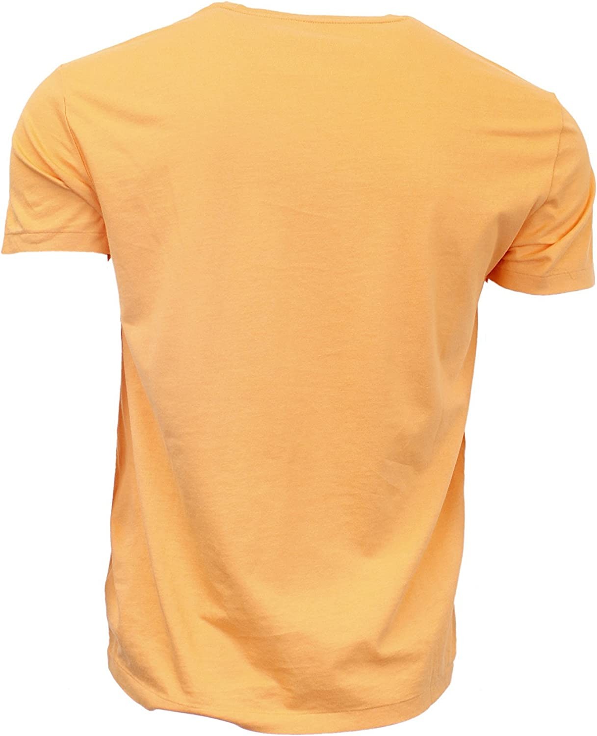 Polo Ralph Lauren Men s Crew-Neck T-Shirt (Medium, Light Orange)