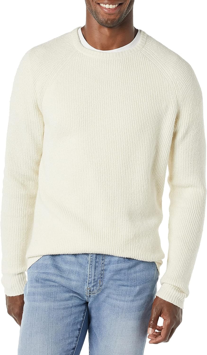 Amazon Essentials Men s Long-Sleeve Soft Touch Crewneck Sweater