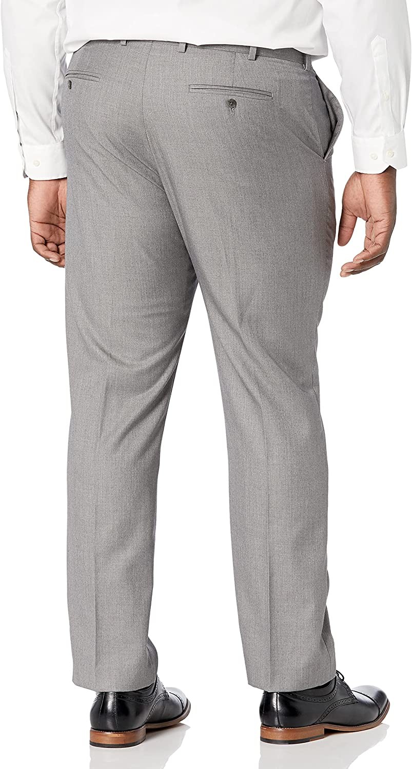 Perry Ellis Men s Slim Fit Herringbone Suit Pant