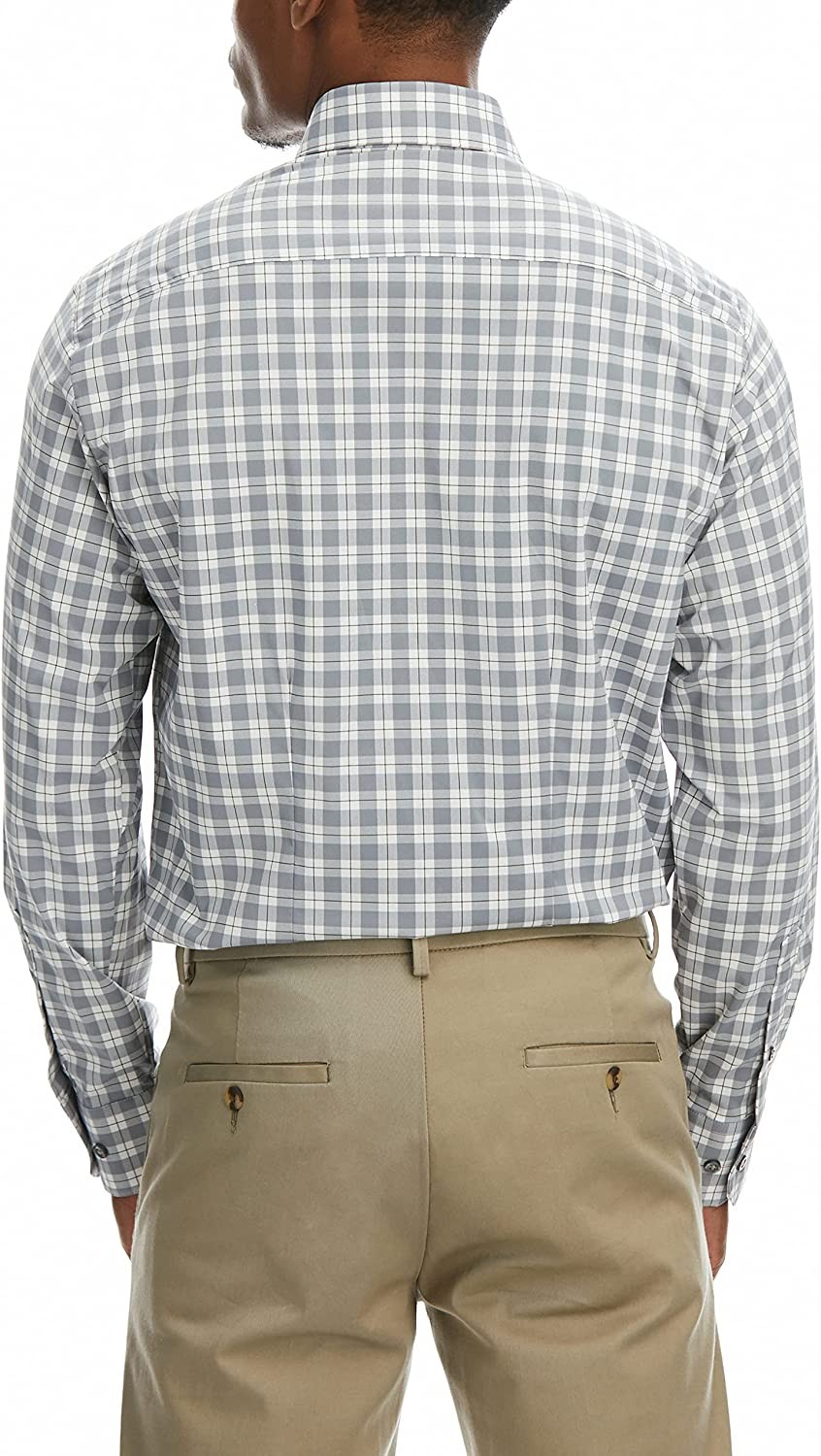 Perry Ellis Men s Slim Fit Performance Dress Shirt