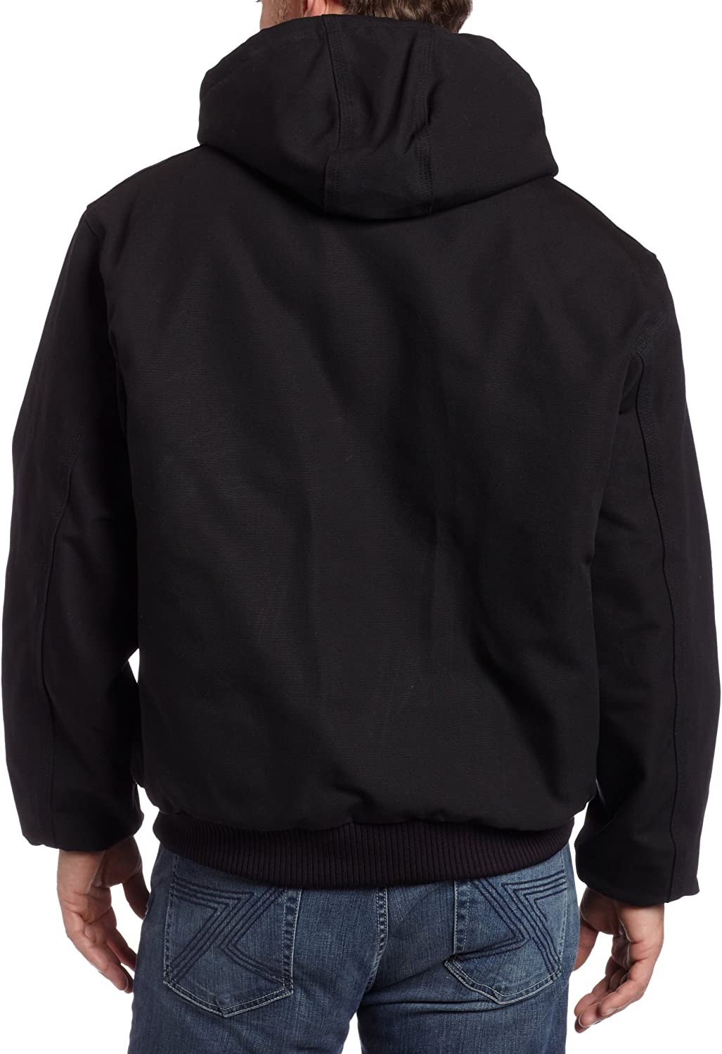 Carhartt Men s Loose Fit Firm Duck Insulated Flannel-Lined Active Jacket