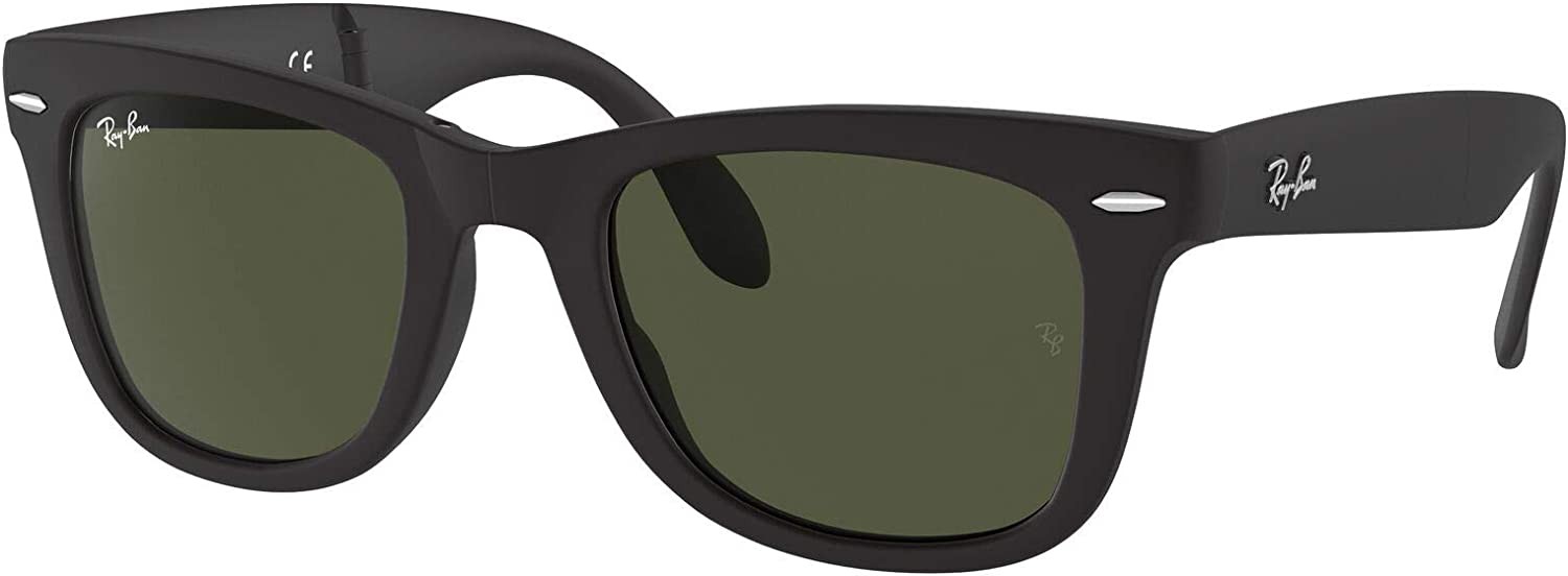 Ray Ban Rb4105折疊式旅行者方形太陽鏡