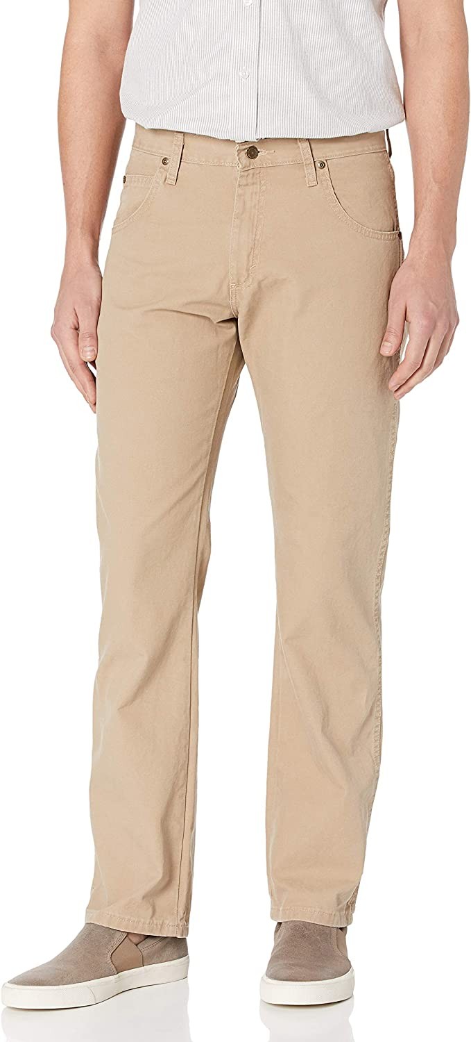 Wrangler Men s Rugged Wear Relaxed Fit Straight Leg Canvas Pant