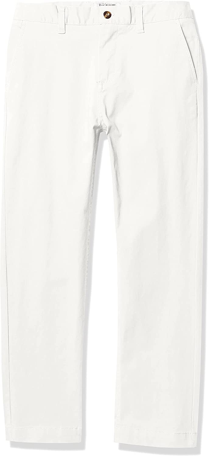Isaac Mizrahi Men s Boy s Slim Fit Adjustable Waist Stretch Cotton Pant