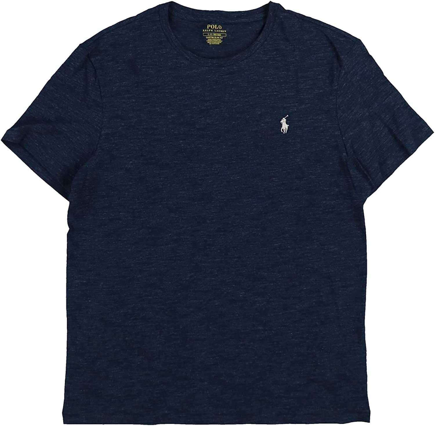 Polo Ralph Lauren Mens Custom Slim Fit Crew Neck T-Shirt