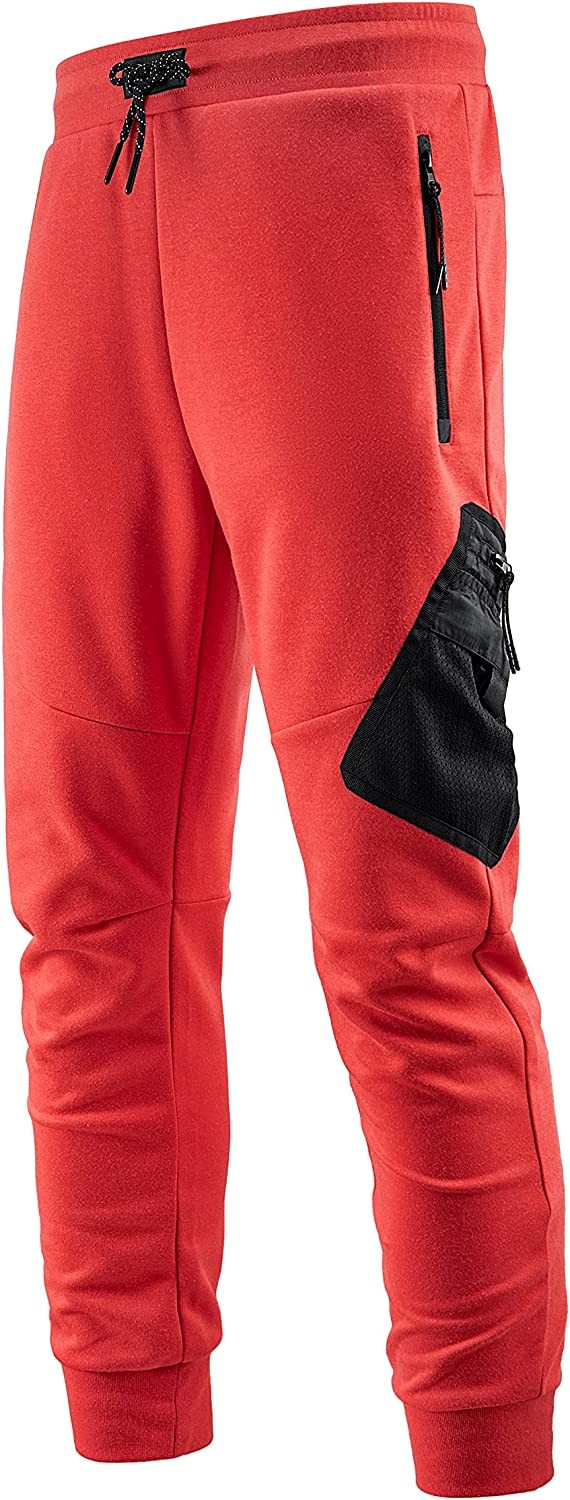 W JIANWANG Men s Slim Sweatpants Casual Joggers Lounge Track Pants for Running Workout Athletic Training Gym Hiking