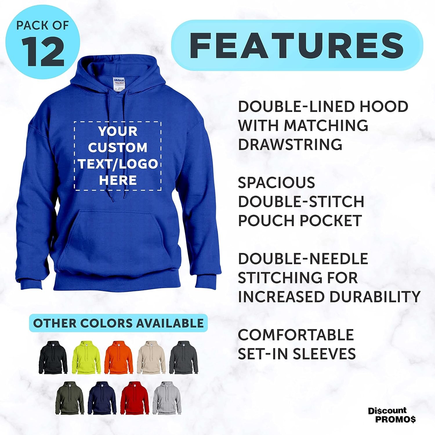 Gildan Adult Hooded Sweatshirts