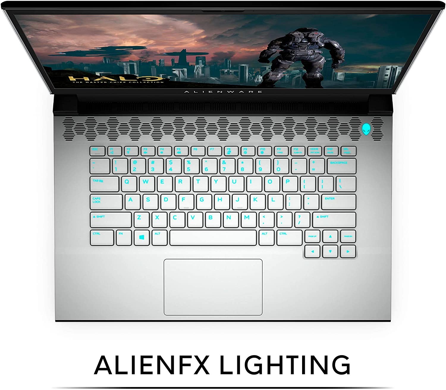 Alienware m15 R3 15.6inch FHD Gaming Laptop (Lunar Light) Intel Core i7-10750H 10th Gen, 16GB DDR4 RAM, 512GB SSD, Nvidia GeForce RTX 2060 6GB GDDR6, Windows 10 Home (AWm15-7272WHT-PUS)