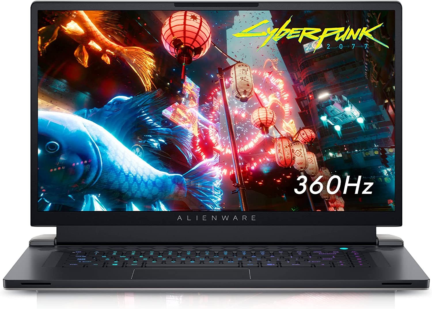 Alienware x17 R1, 17.3 inch FHD 360Hz Non-Touch Gaming Laptop - Intel Core i7-11800H, 16GB DDR4 RAM, 1TB SSD, NVIDIA GeForce RTX 3060 6GB GDDR6, Windows 10 Home - Lunar Light
