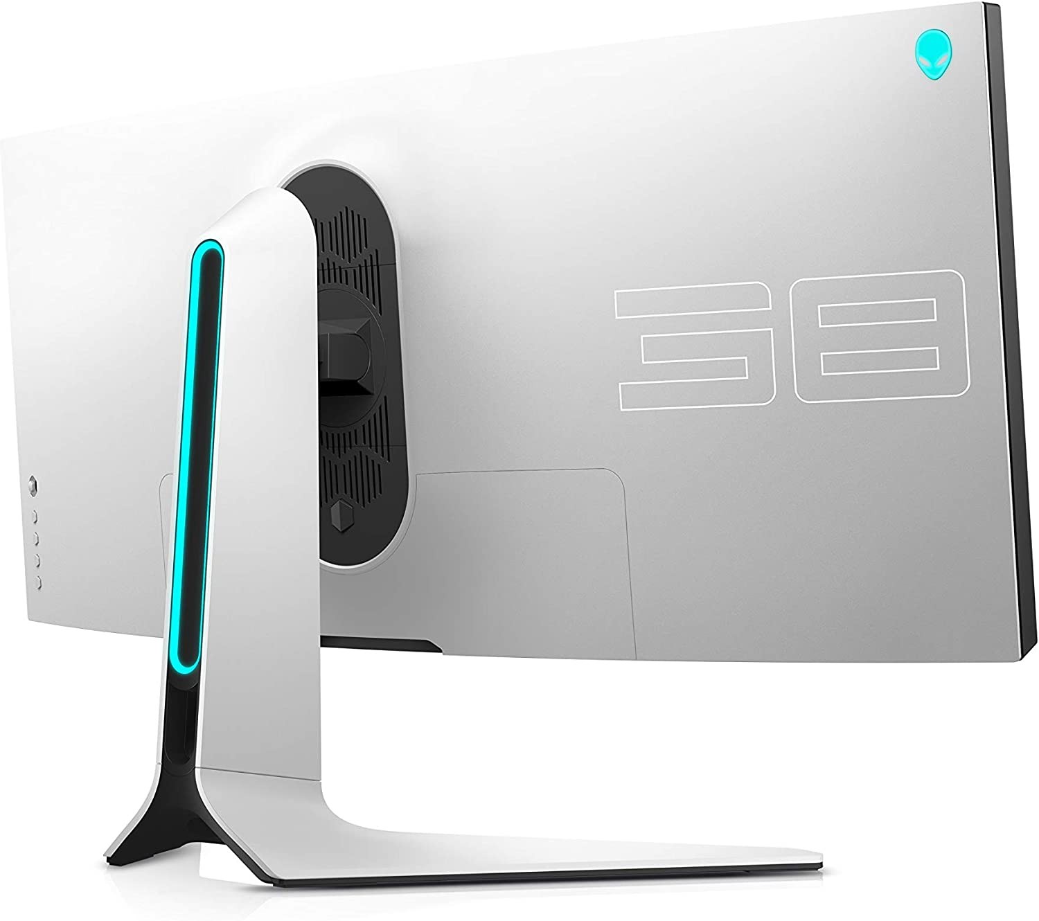 Alienware Ultrawide Curved Gaming Monitor - 38-Inch WQHD Display, 144Hz Refresh Rate, 1ms Response Time, 2300R Curvature, NVIDIA G-SYNC Ultimate, IPS, VESA Display HDR 600, USB, White - AW3821DW